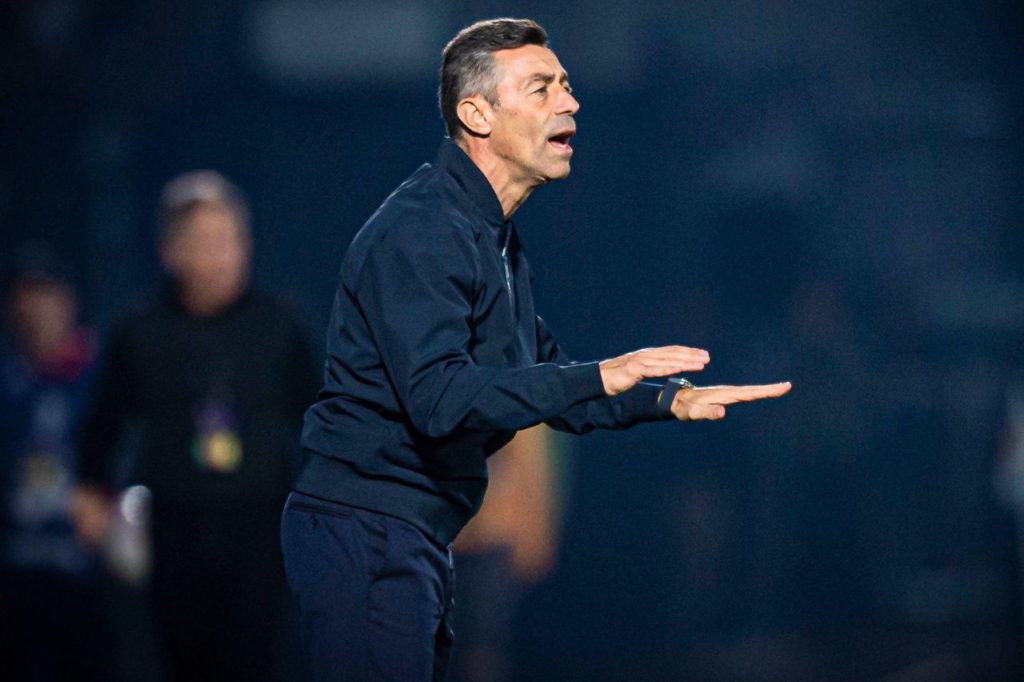 Técnico Pedro Caixinha no comando do RB Bragantino