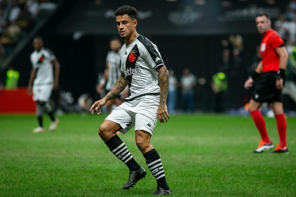 Meia Coutinho em jogo do Vasco pelo Brasileiro