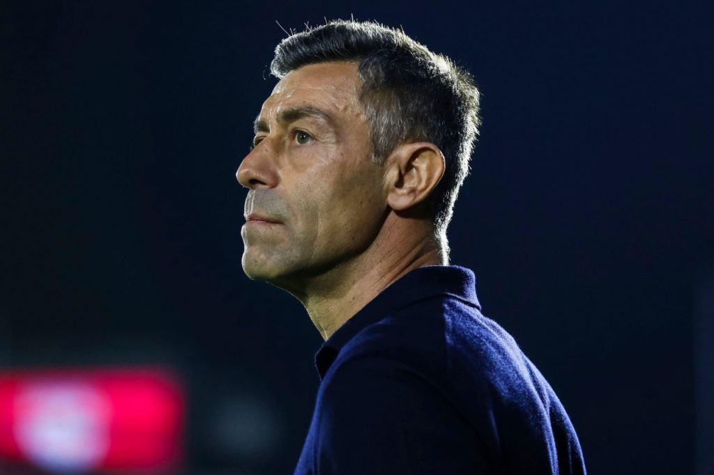 Técnico Pedro Caixinha no comando do Red Bull Bragantino