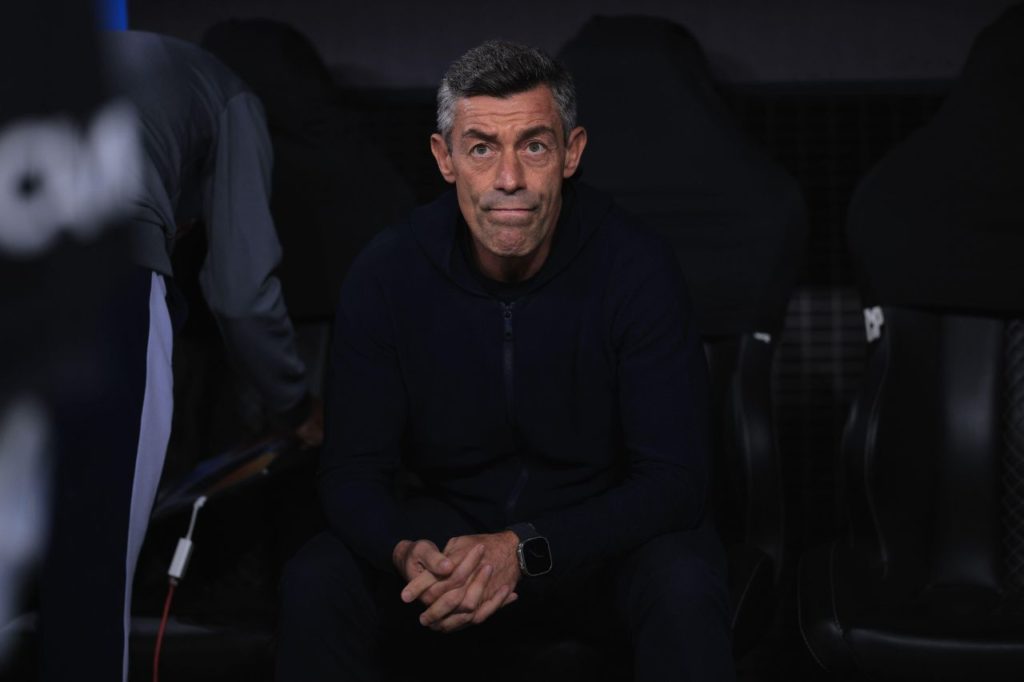 Técnico Pedro Caixinha no comando do Red Bull Bragantino