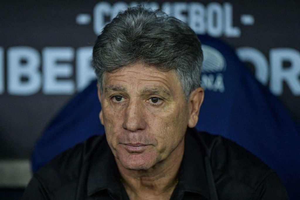 Técnico Renato Portaluppi no comando do Grêmio