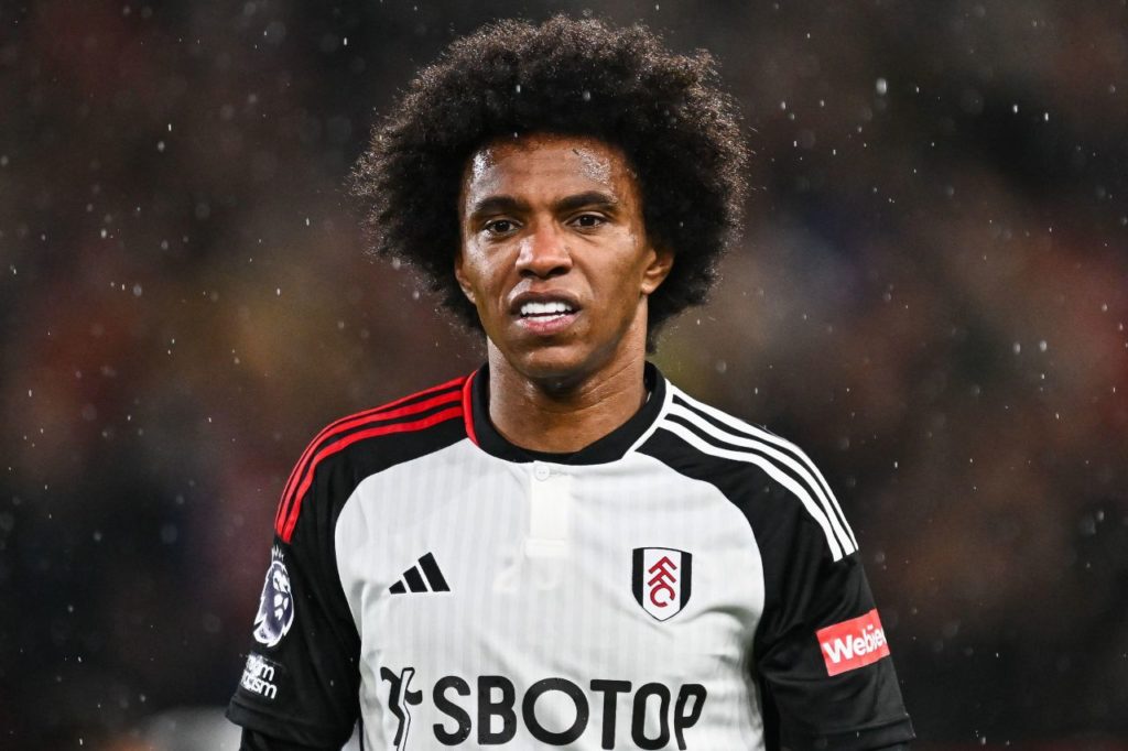 Meia-atacante Willian em jogo do Fulham, da Inglaterra